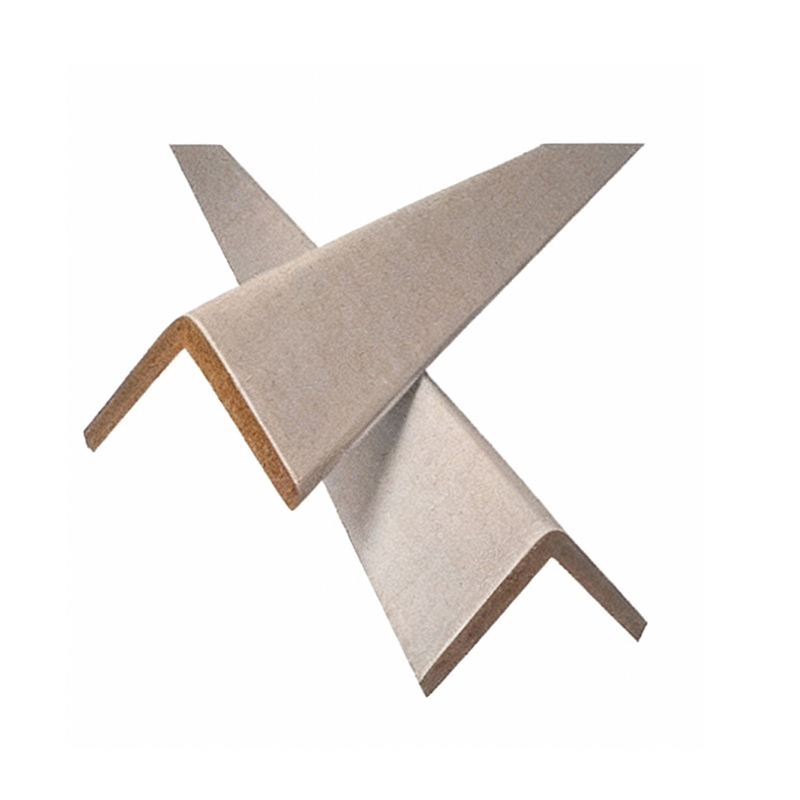 White Finish Paper Corner Protector för förpackningar med hög synlighet